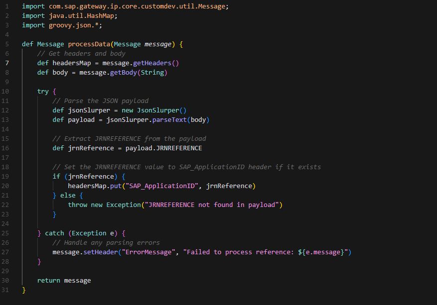 ZRTR_GL_POST_JOURNAL_ENTRIES IFlow Diagram